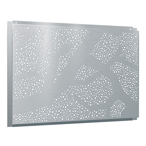 Алюминиевые фасадные перфопанели с рисунком 2,5 мм RAL